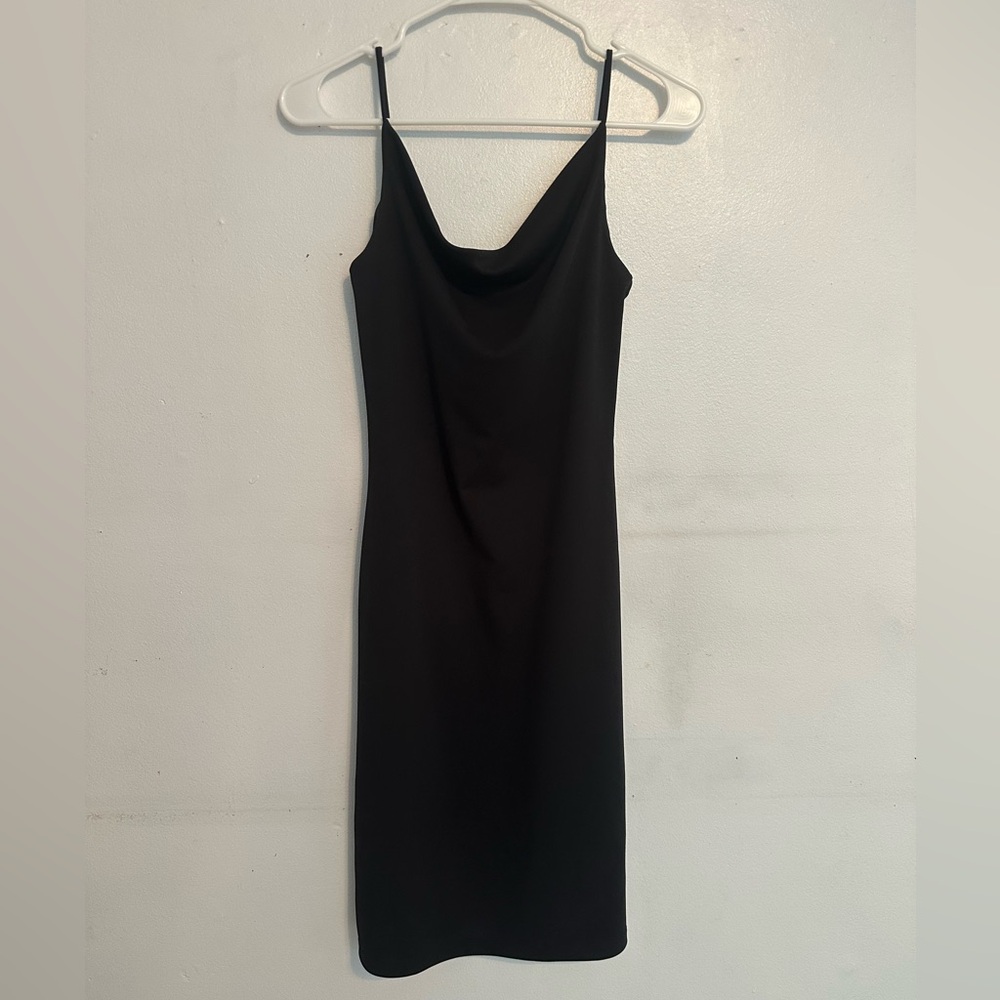 Y2K Vintage Napoli Black Dress